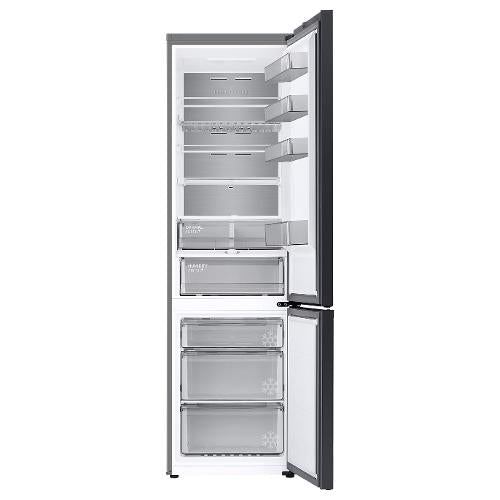 samsung frigorifero combinato samsung rb38c7b6db1 bespoke ai 390 litri classe d a203xl595xp658 no frost smartthings bixby alexa antracite ean 8806094990461
