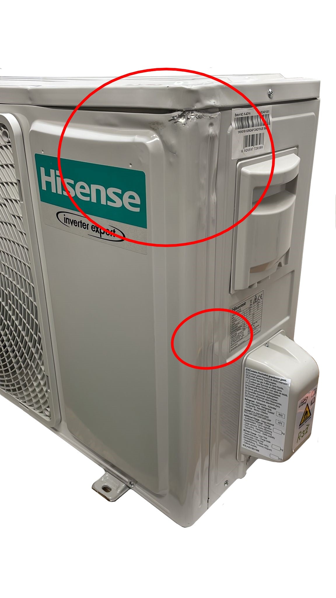 hisense area occasioni climatizzatore condizionatore hisense inverter serie easy smart 18000 btu ca50xs02g ca50xs02w r 32 wi fi optional classe aa