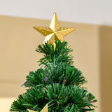 easycomfort easycomfort albero di natale 180cm con 27 luci led fibre ottiche e 230 rami albero di natale artificiale