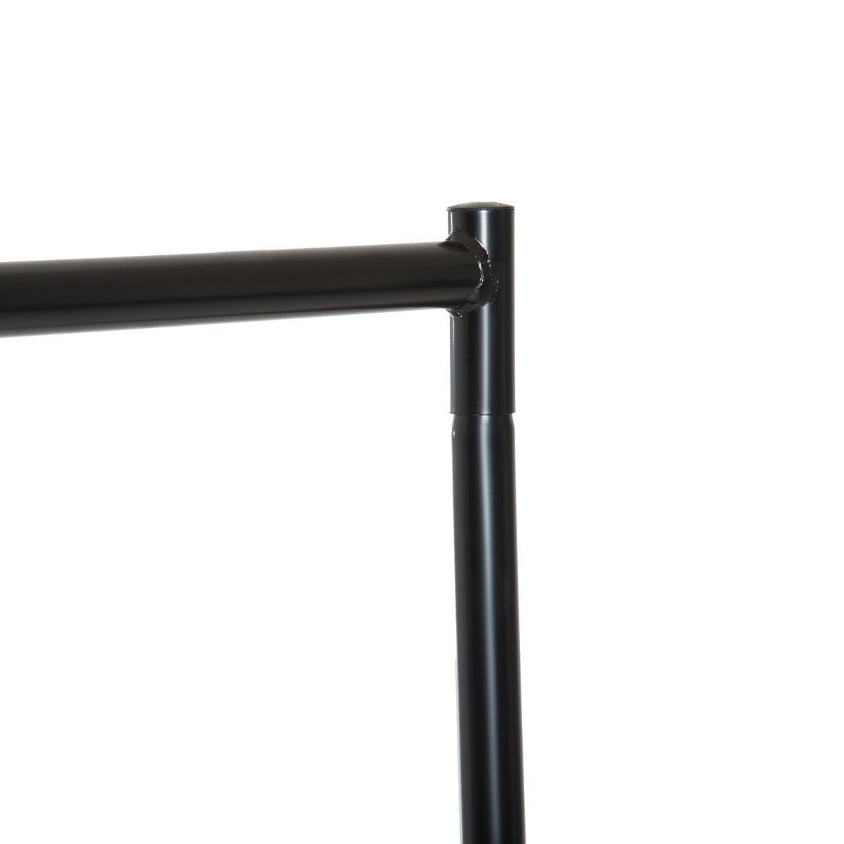 easycomfort easycomfort rella appendiabiti attaccapanni in metallo stand per vestiti con rotelle nero 150x60x170cm ean 8054111845250
