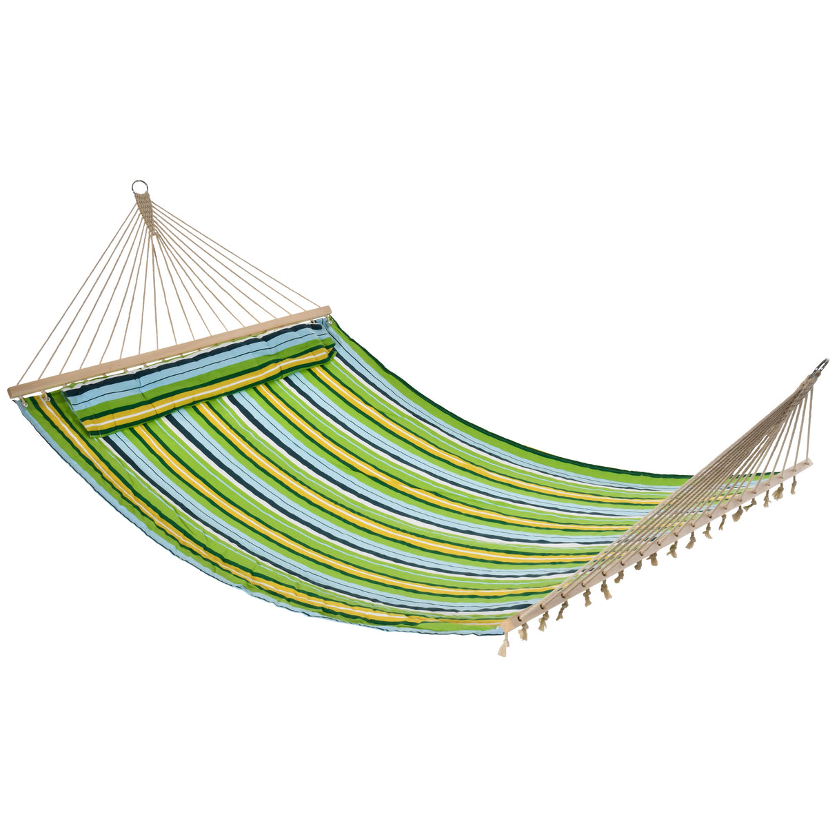 easycomfort amaca da giardino per 1 2 persone max 150kg da interni ed esterni con cuscino removibile 400x140cm