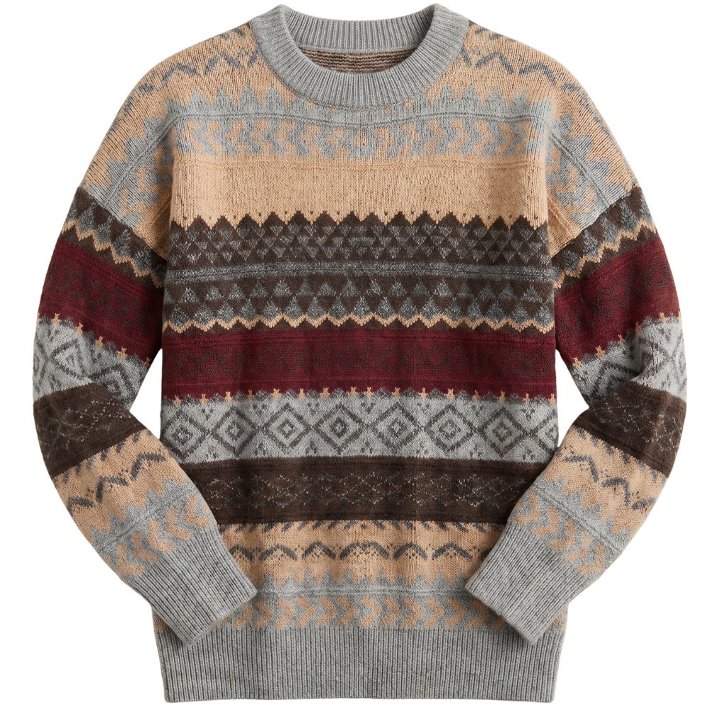 Vintage Style Winter Sweater