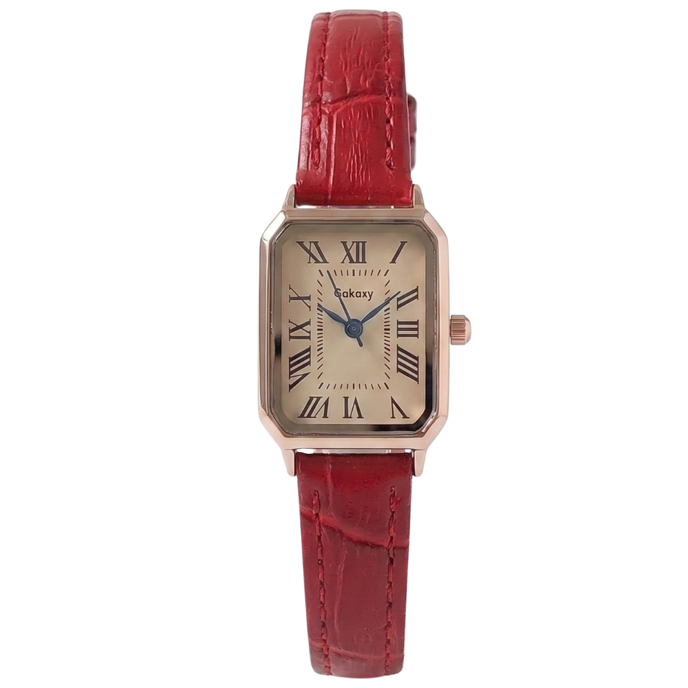 Montre rectangulaire Vintage Femme