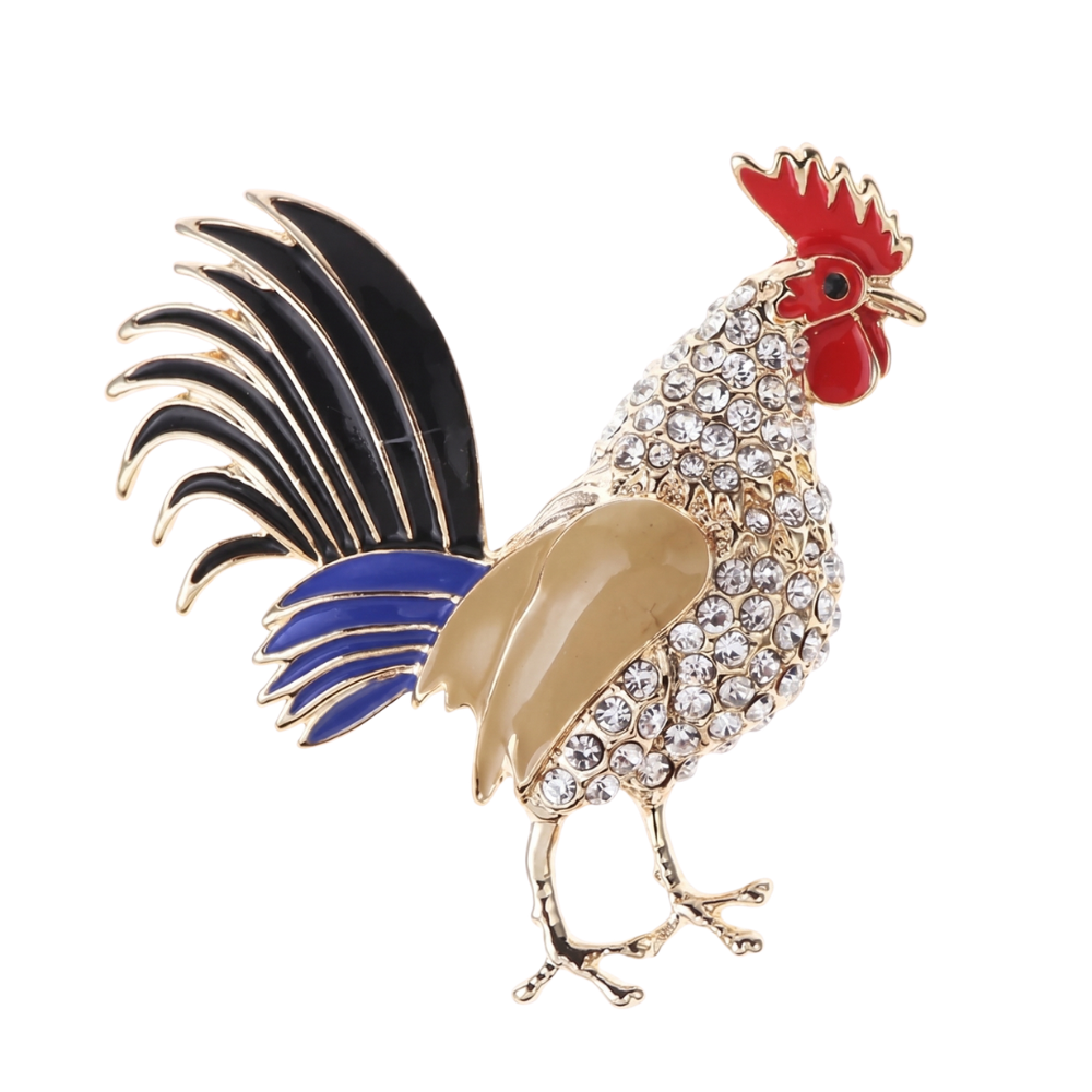Broche Emaillée Vintage