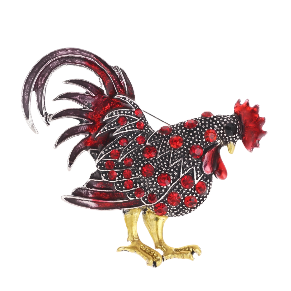 Broche Emaillée Vintage