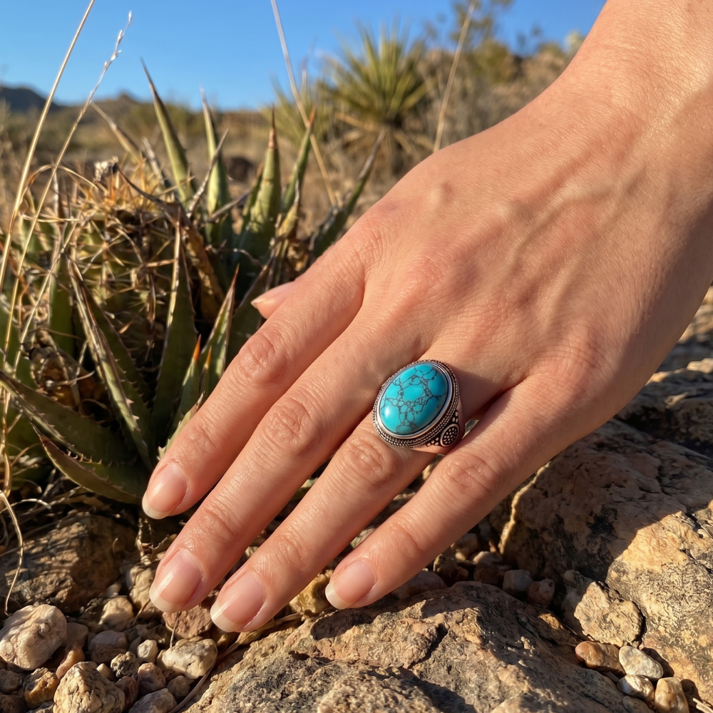 Vintage Turquoise Ring