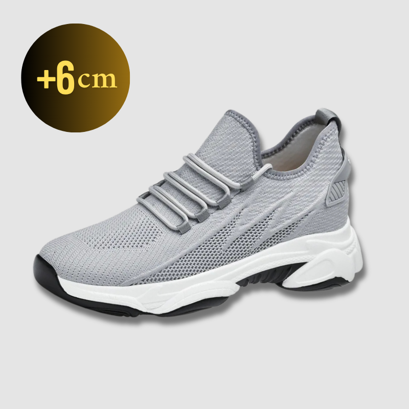 Sneakers Élégantes avec Semelle Élevée +6cm