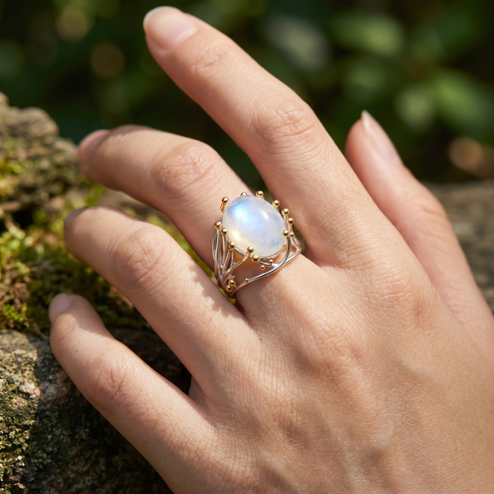 Vintage Moonstone Ring