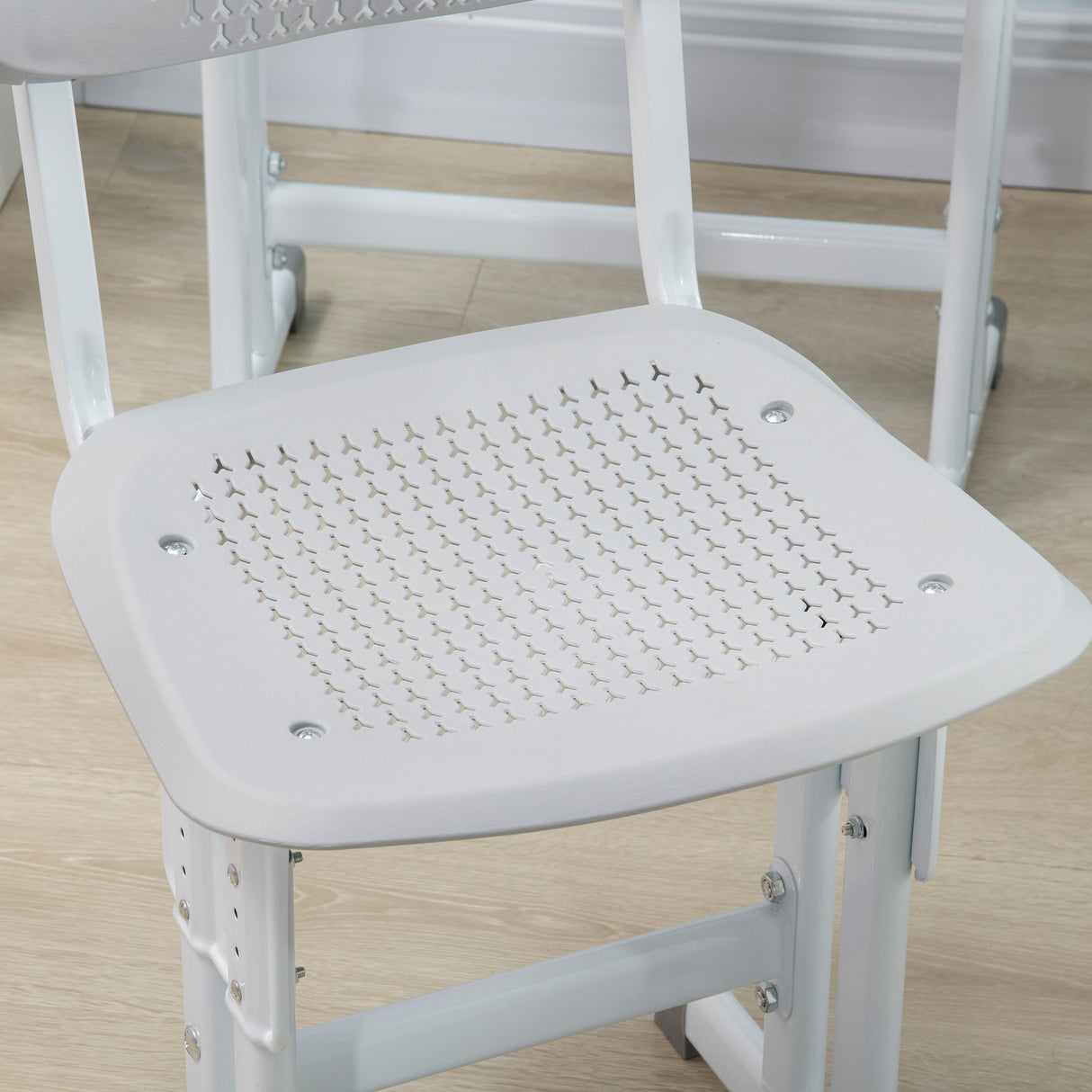 easycomfort easycomfort banco scuola con sedia ad altezza regolabile e luce per bambini 6 12 anni acciaio e mdf grigio