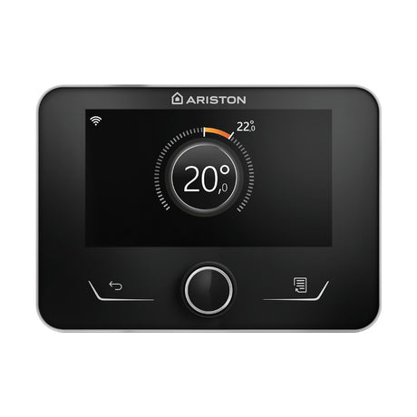 ariston termostato ariston sensys hd black 3319468 per la termoregolazione delle caldaie