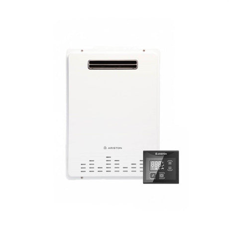scaldabagno a gas ariston next evo x outdoor 26 eu metano 26 lt da esterno basso nox new erp