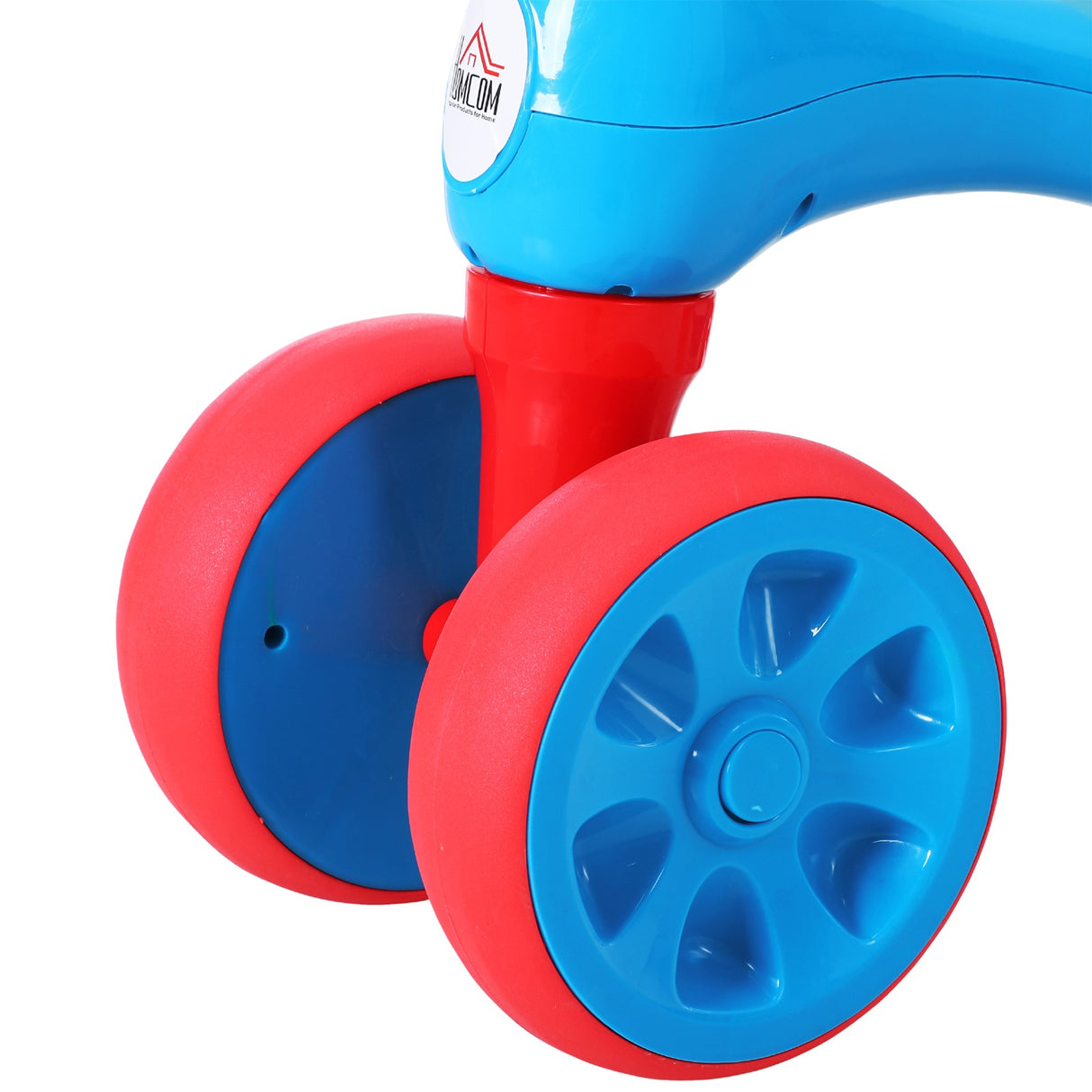 easycomfort easycomfort bicicletta equilibrio senza pedali giochi con 4 ruote per bambini da 18 36 mesi blu e rosso 57cm x 33 5cm x 42 5cm
