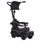 easycomfort easycomfort macchina a spinta per bambini 12 36 mesi con licenza mercedes tettuccio e maniglia di spinta 85 5x40 5x95 cm nero
