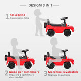 easycomfort easycomfort macchina giocattolo macchina cavalcabile per bambini 12 36 mesi mercedes benz g350 rossa