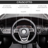 easycomfort easycomfort macchina elettrica jeep per bambini 12v guida manuale e con telecomando nero