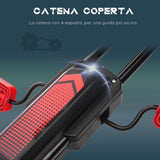easycomfort easycomfort go kart a pedali per bambini da 5 12 anni con sedile regolabile e ruote in gonfiabili rosso