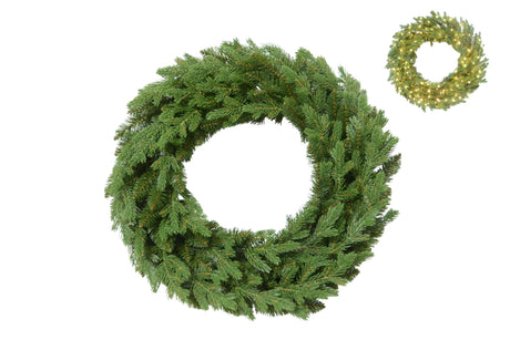 le stelle ghirlanda di natale circolare in pvc diametro 60 cm con 200 luci led incluse