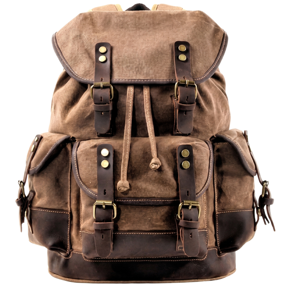 Vintage Motorcycle Backpack