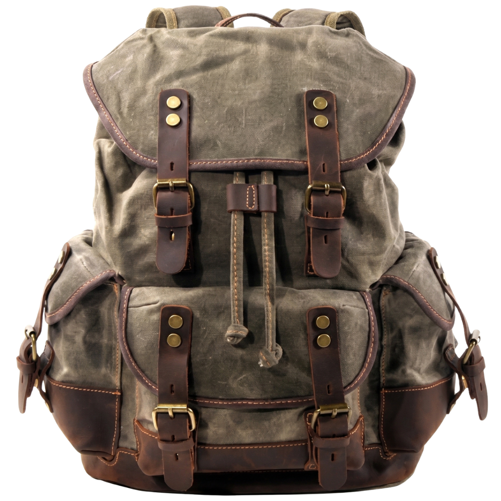 Vintage Motorcycle Backpack