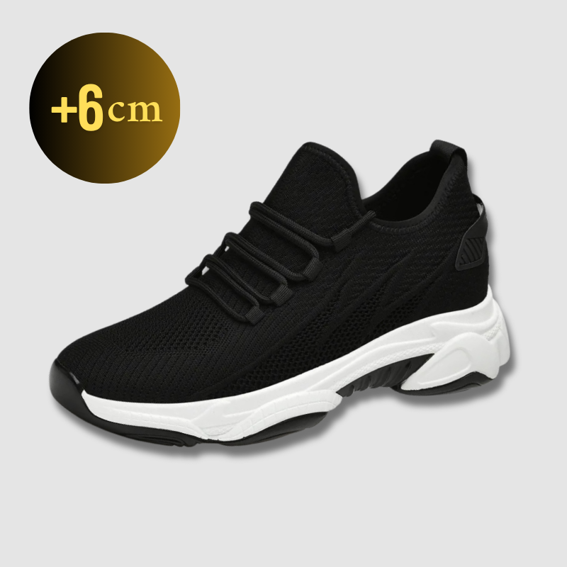 Sneakers Élégantes avec Semelle Élevée +6cm