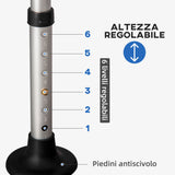 easycomfort easycomfort sedia per doccia per anziani disabili e donne incinte imbottita con forma a u 54x52x70 82cm bianco