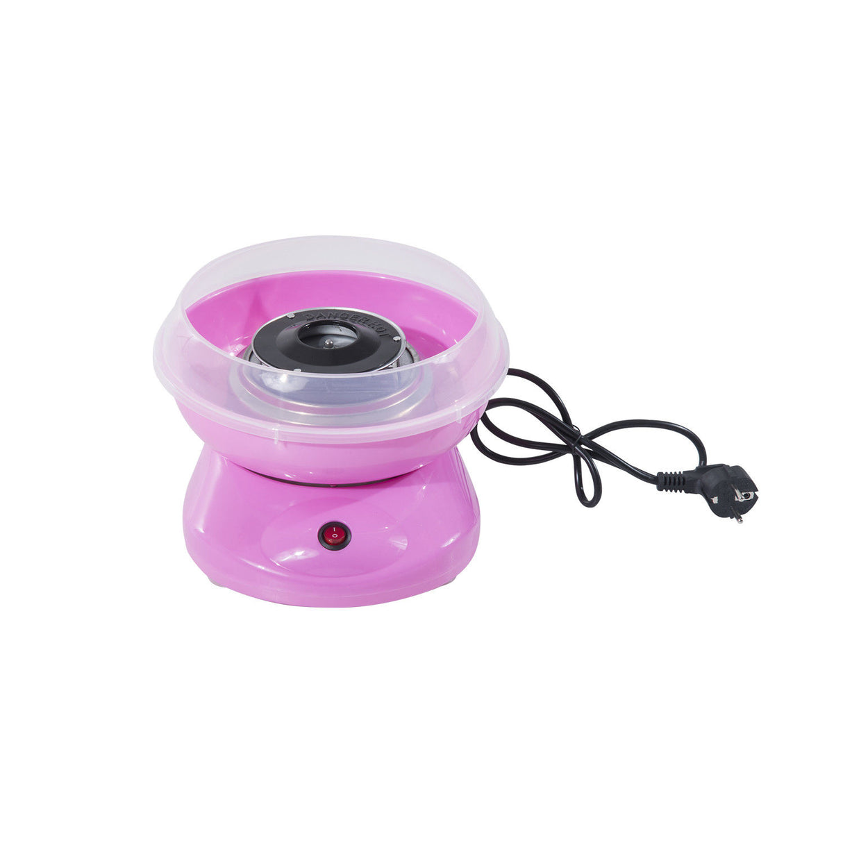 easycomfort easycomfort macchina per zucchero filato in pp acciaio inox e alluminio 450w 27 x 26 x 18cm rosa ean 8054111841412