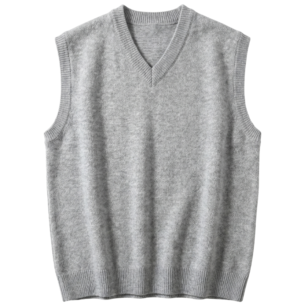 Vintage Men's Sleeveless Sweater