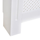 easycomfort easycomfort copritermosifone in legno a griglia bianco 78x82x19cm