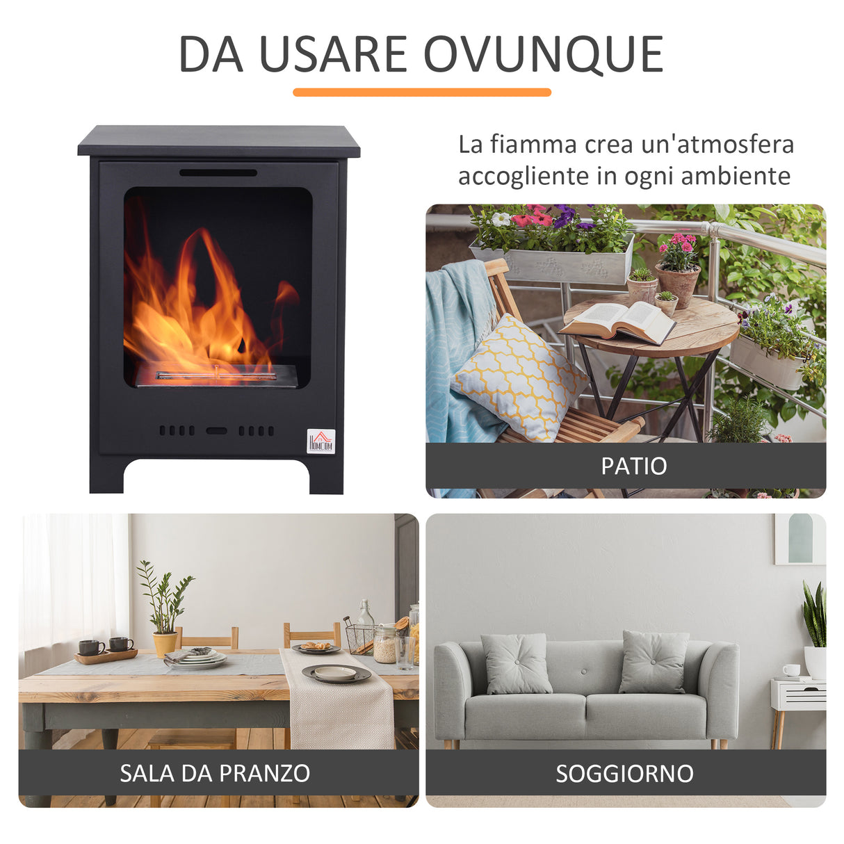 easycomfort easycomfort caminetto a bioetanolo piu efficiente ed ambientale capacita massima combustile 0 9 litri per una fiamma fino a 3 ore