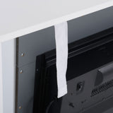 easycomfort easycomfort camino elettrico a parete con led effetto fiamma e timer copertura 37m 2000w bianco