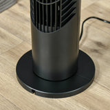 easycomfort easycomfort ventilatore a colonna con telecomando fino a 5m oscillante 70 con 3 modalita e 3 velocita timer 7 5h 40w nero 18x78 5cm
