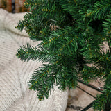 easycomfort easycomfort albero di natale artificiale slim 210cm con 631 rami supporto in metallo