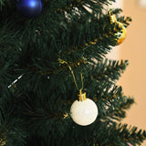 easycomfort easycomforthomcm albero di natale artificiale alto con base pieghevole 380 rami in pvc e metallo 180cm verde
