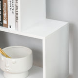 easycomfort easycomfort libreria di design mobili ufficio scaffale in legno 80x24x191cm bianco ean 8054111848879