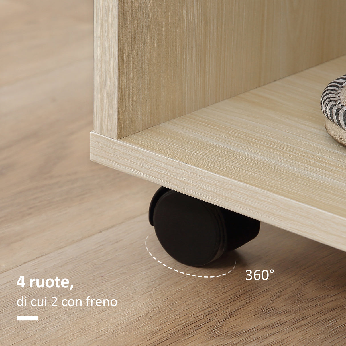 easycomfort easycomfort mobile aperto con stand appendiabiti e 3 ripiani 80 x 40 x 128cm ean 8054111846721