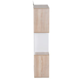 easycomfort easycomfort libreria di design scaffale ufficio legno moderna 3 ripiani 60 24 111 4cm ean 8054111841740