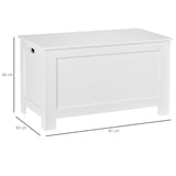 easycomfort easycomfort panca contenitore multiuso in legno mdf apertura con blocco di sicurezza 81x40x46cm bianco