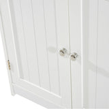 easycomfort easycomfort amardietto sottolavabo in mdf mobiletto sottolavello bianco per bagno con 2 ante 60x30x60cm ean 8054111843294