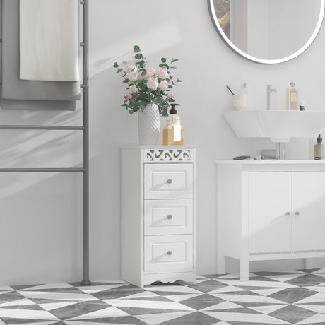 easycomfort easycomfort mobiletto multiuso con cassetti mobiletto basso in mdf grado e1 29 8x29 8x68 5cm bianco ean 8054144134123