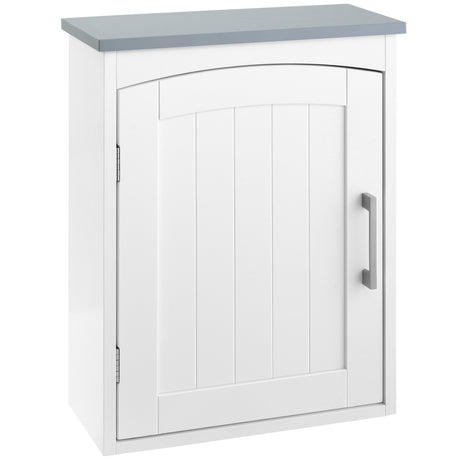 easycomfort easycomfort mobile pensile bagno a unanta con mensola regolabile 41x18 5x52cm bianco e grigio