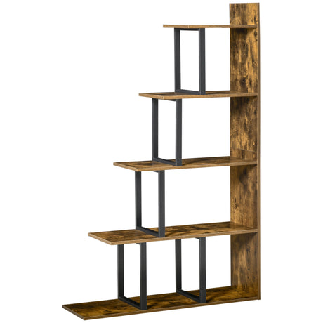 easycomfort easycomfort libreria stile industriale 5 livelli 102 x 30 x 160 cm ean 8054111844178