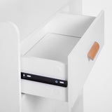 easycomfort easycomfort mobiletto con piedini in legno di pino bianco 80 x 29 5 x 96cm ean 8054111848046