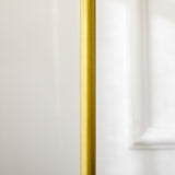 easycomfort easycomfort appendiabiti da ingresso camera da letto e soggiorno in metallo e marmo 35x25x152 cm oro e bianco