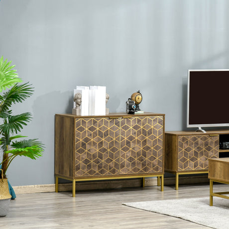easycomfort easycomfort mobile da ingresso moderno con decori dorati e gambe in acciaio 99x39x75 5cm