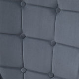 easycomfort easycomfort poltrona moderna con pouf poggiapiedi set vellutato e imbottito con gambe dorate grigio
