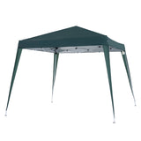 easycomfort easycomfort gazebo pieghevole da giardino 3x3m acciaio e poliestere verde