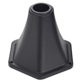 easycomfort lampione da giardino led a energia solare nero 182.5cm