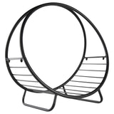 easycomfort easycomfort portalegna in ferro per interni ed esterni nero