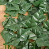 easycomfort rotolo di siepe artificiale per balcone e giardino in pe anti uv con foglie verde scuro 300x100cm