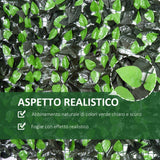 easycomfort easycomfort rotolo siepe sempreverde artificiale sintetica finta 1 3m recinzione